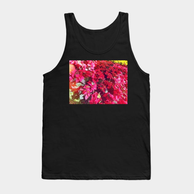 Poinsettia Tank Top by yphien